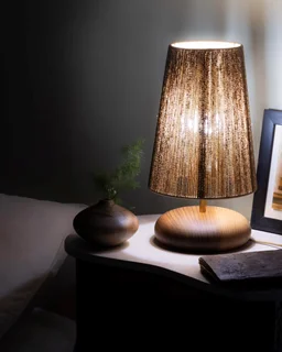 آباژور چوب گردو مدل عدسی ماربادن ADASI