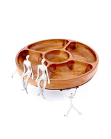 اردو خوری 5 خانه چوب و برنج ژستو طرح ادمک Ges-2122