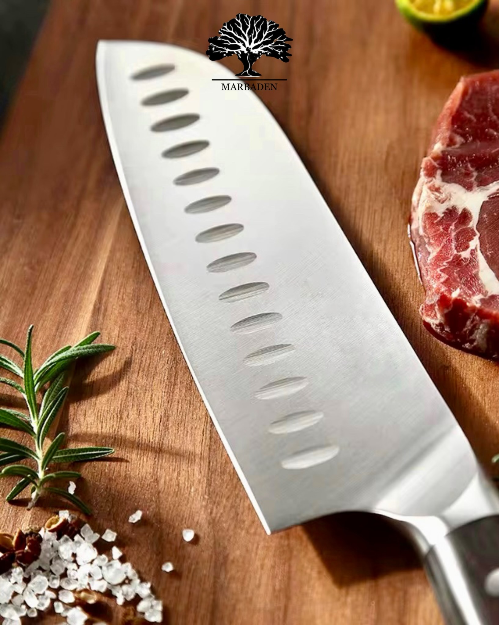 کارد تک آشپزخانه 4 سانتاکو استیل لبه تیتانیوم یونیک UN-5524