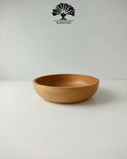 کاسه چوبی مدل ساده قطر 25 سانتیمتر (چوب راش) Medellin -7