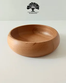 کاسه چوبی مدل خمره ای قطر 25 سانتیمتر (چوب راش) Londrina-10