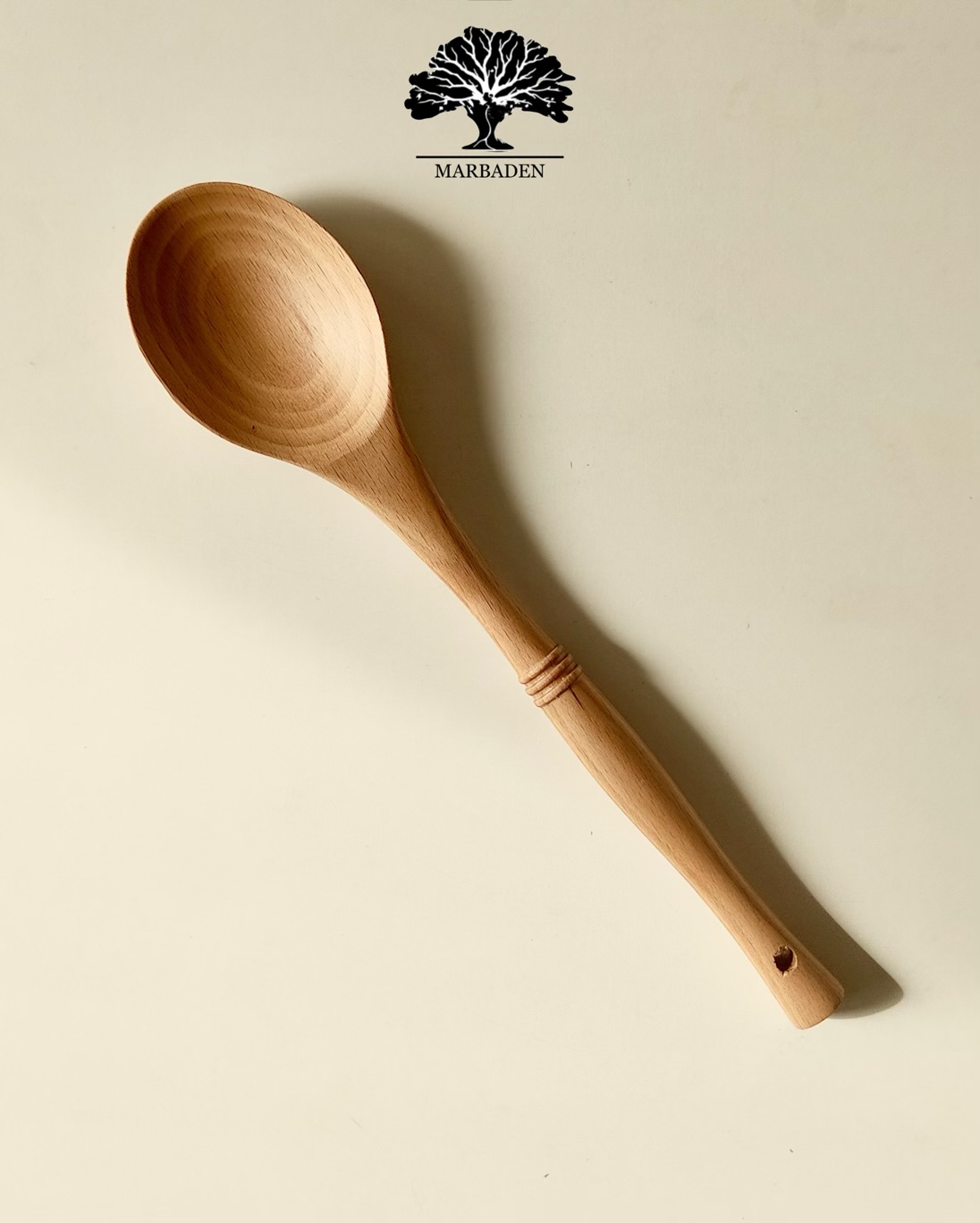 قاشق چوبی دستساز (چوب راش) Flow-3