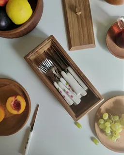 جا قاشق و چنگال رومیزی اماهوم REVER