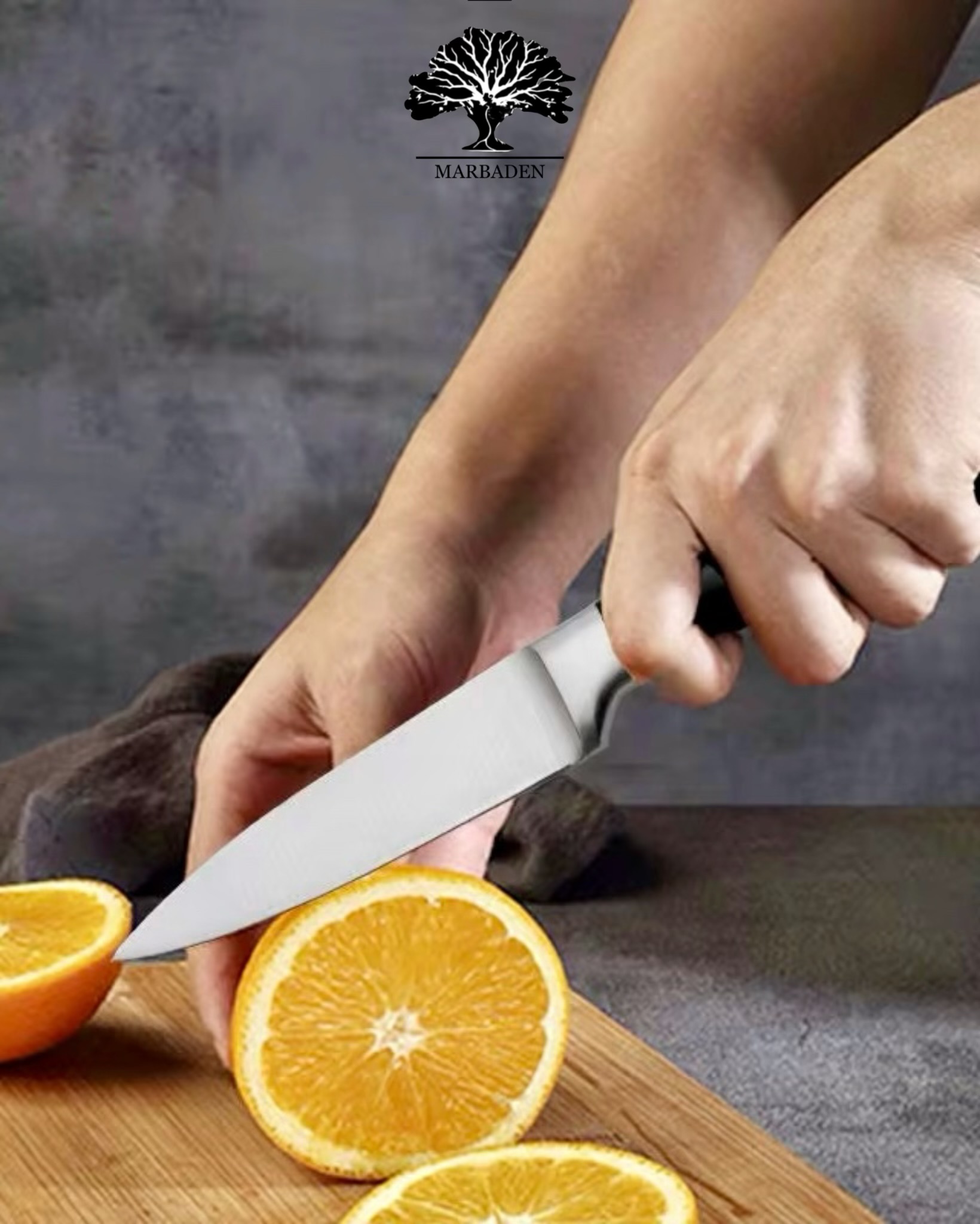 کارد تک آشپزخانه 4/25 استیل لبه تیتانیوم یونیک UN-5528