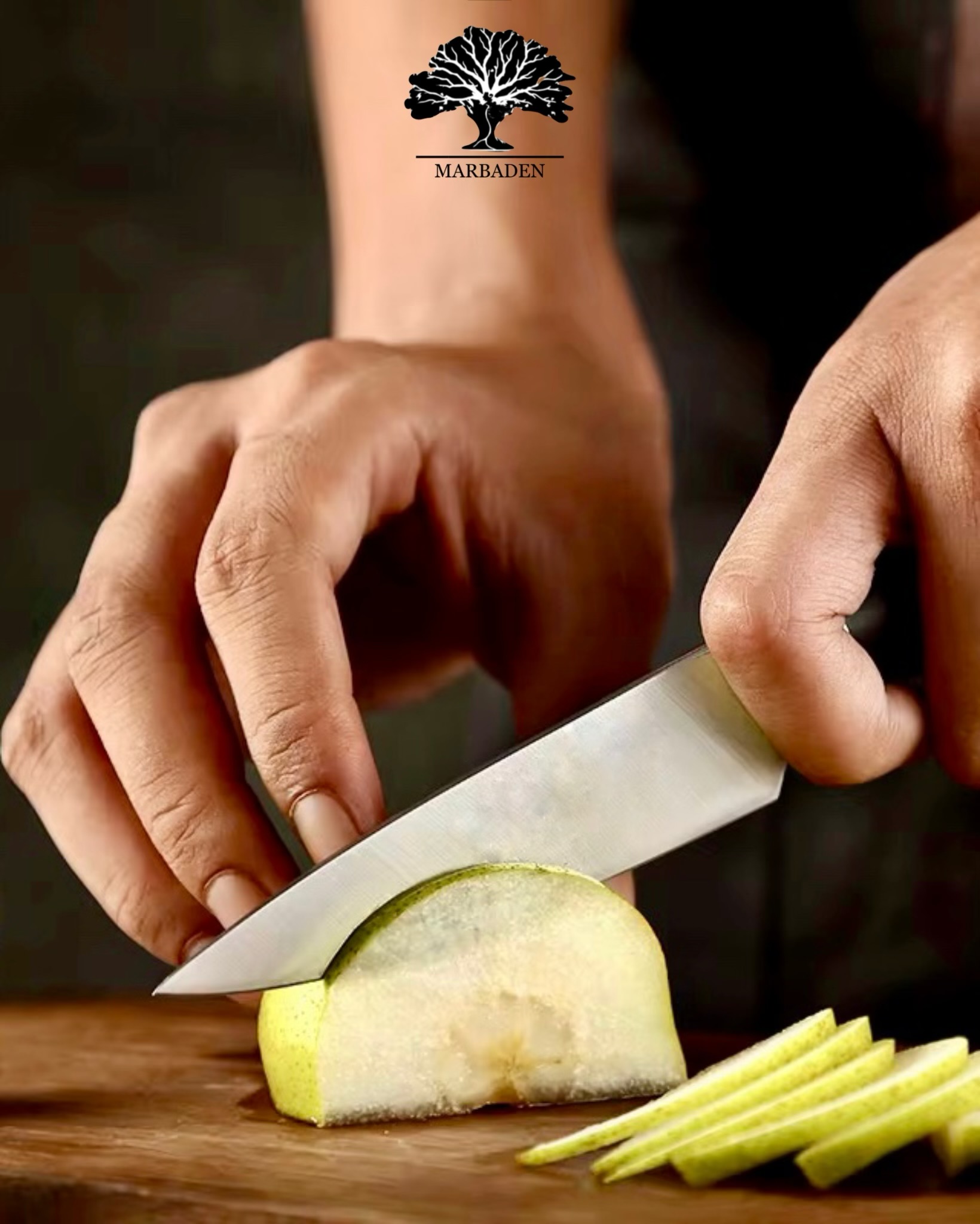 کارد تک آشپزخانه 5/5 استیل لبه تیتانیوم یونیک UN-5538