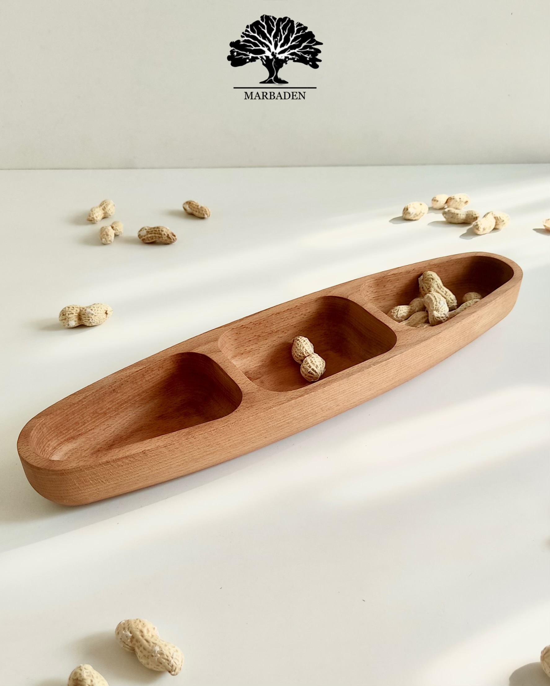 اردو خوری مدل قایقی 3 خانه (چوب راش) Armenia-8