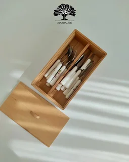 جای قاشق و چنگال رومیزی (چوب راش) ماربادن Montes
