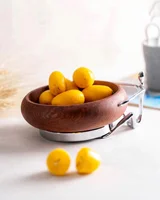 آجیل خوری چوب و برنج ژستو طرح ادمک Ges-2224