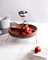 اردو خوری 4 خانه چوب و برنج ژستو طرح ادمک Ges-2121