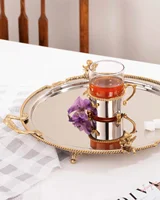 سینی گرد برنجی فلورانس FL-90259