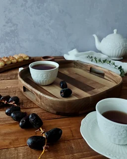 سینی فنیس دسته دار اماهوم در 2 سایز با یک سال ضمانت