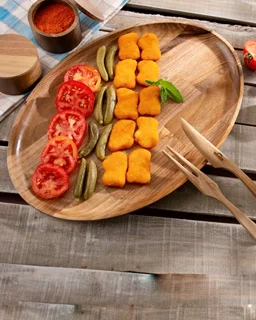 دیس بیضی چوبی اماهوم Ovel /40