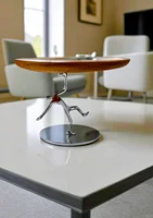 شیرینی خوری تک تعادلی چوب و برنج ژستو طرح ادمک Ges-2418